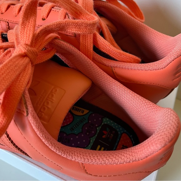 Adidas x Pharrell Superstar Supercolor shell toe Coral - Picture 3 of 5